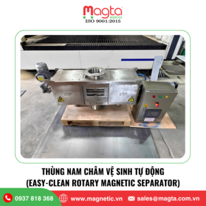 Thùng nam châm vệ sinh tự động
