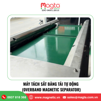 Máy Tách Sắt Băng Tải Tự Động