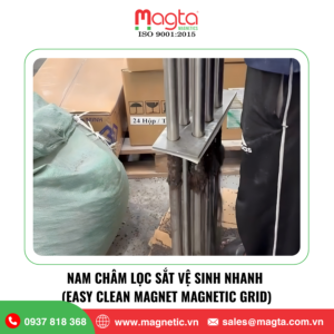 Nam châm lọc sắt vệ sinh nhanh