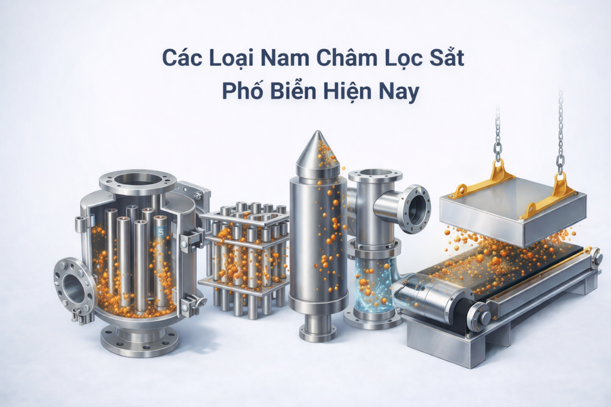 các loại nam châm lọc sắt