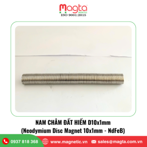 nam châm D10x1mm