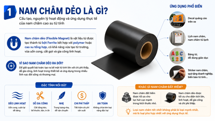 nam châm dẻo là gì