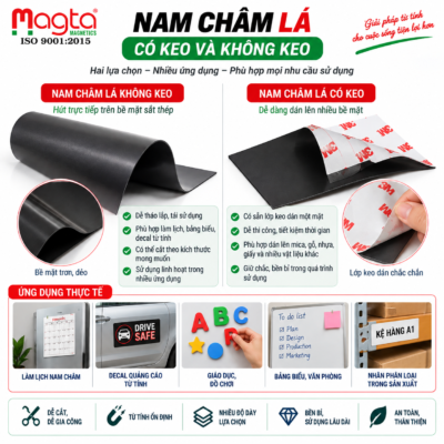 nam châm lá